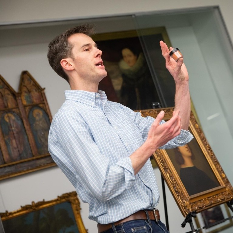 Art History faculty teaching.