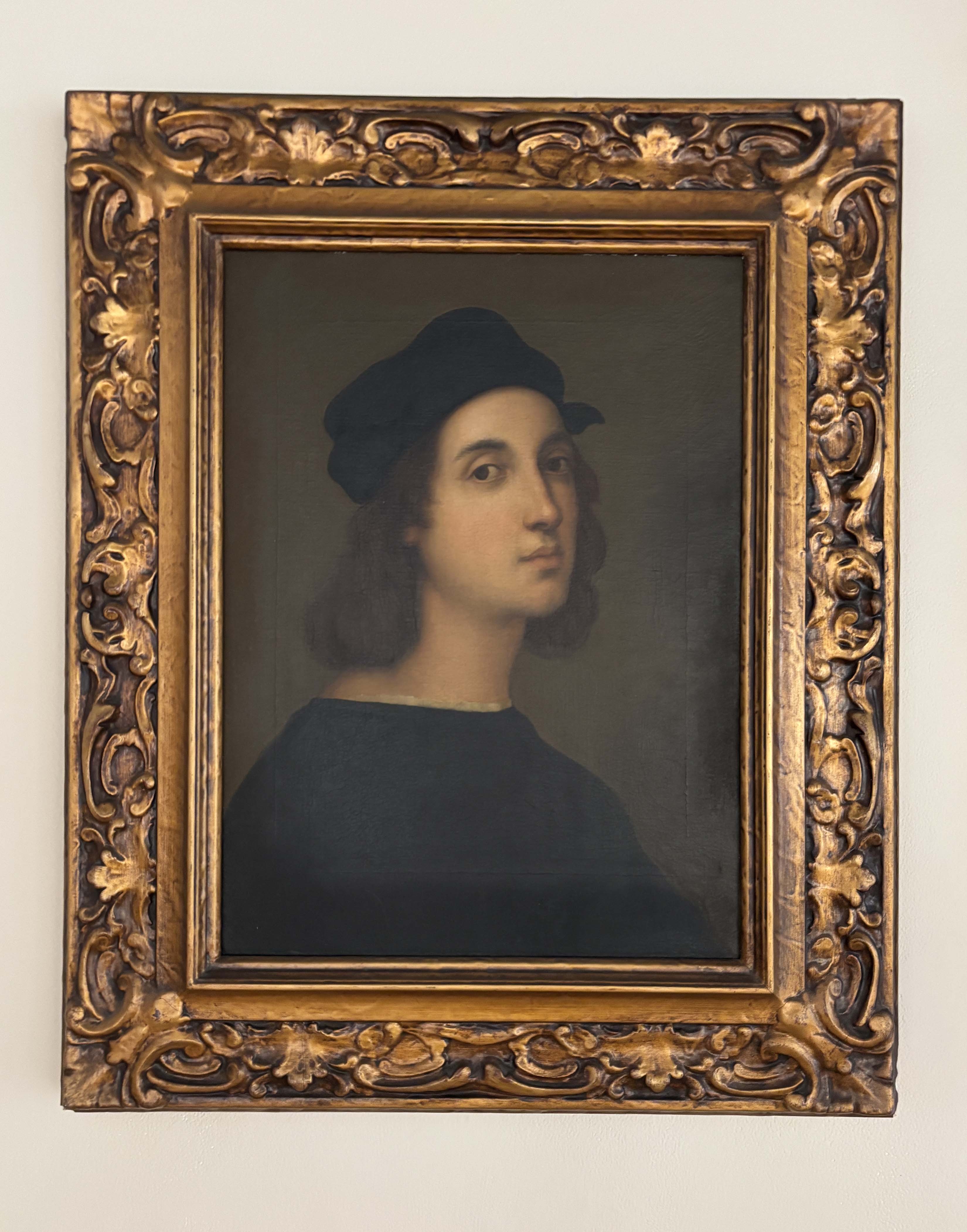 unknown, after Raffaello Sanzio da Urbino, "Self Portrait (copy)".