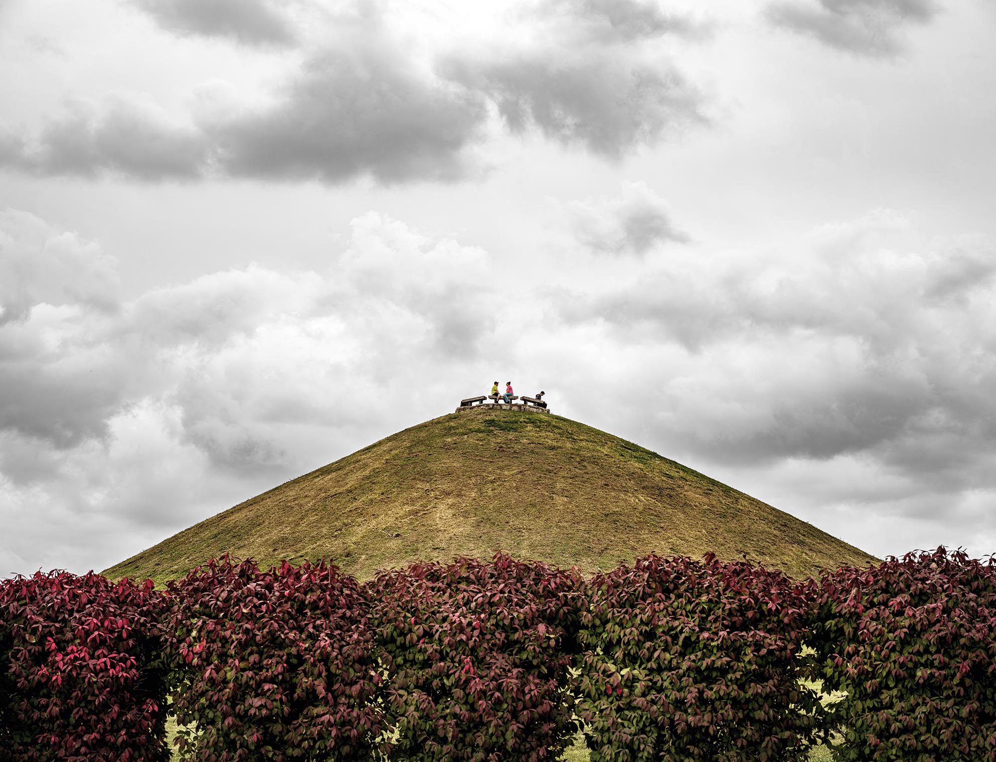 Mianisburg Mound, Miamisburg, OH by Steve Plattner