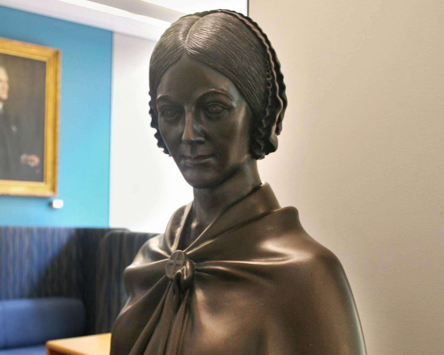 Detail of Florence Nightingale by Father Jerome Cox