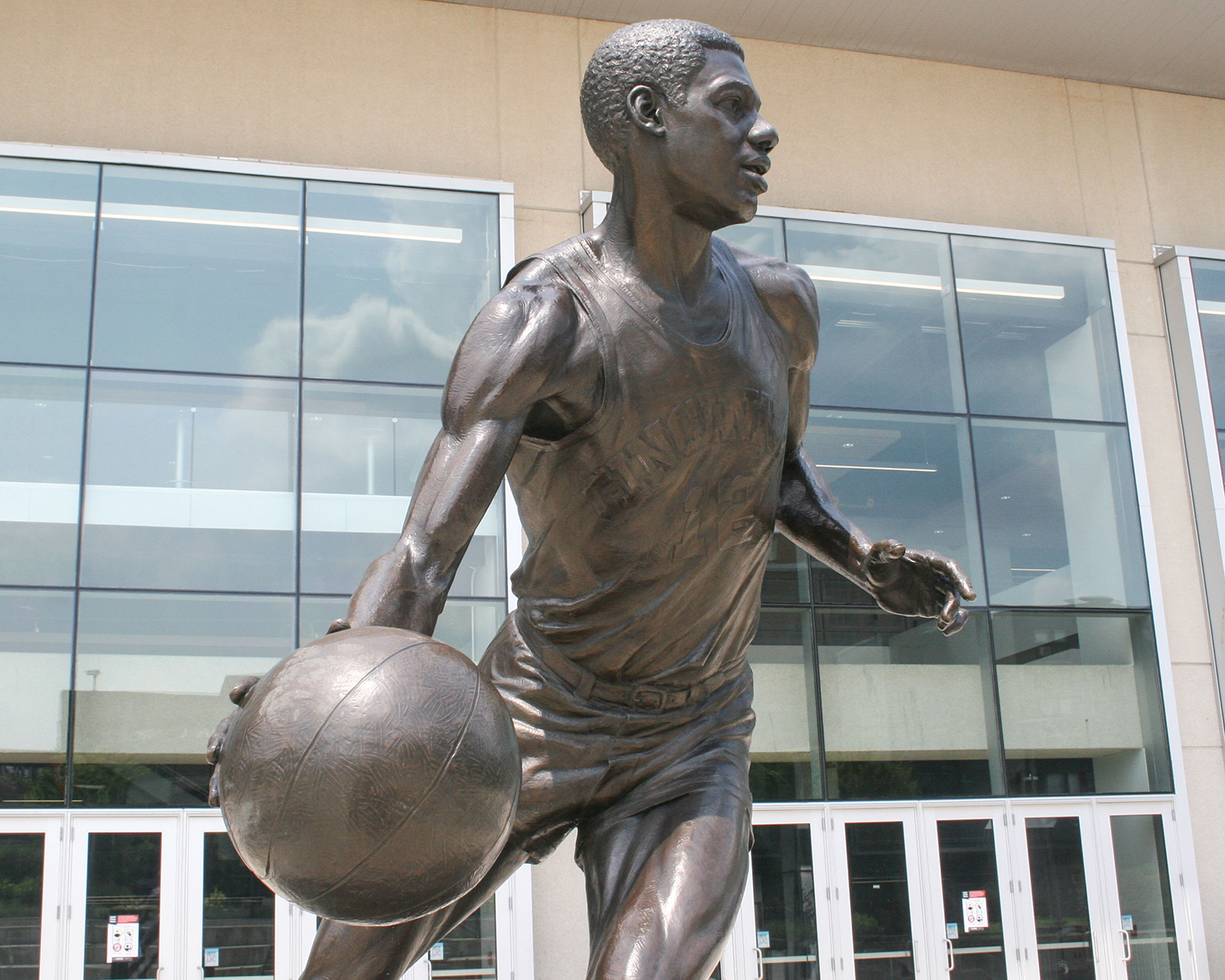 Detail of Oscar Robertson, Big O by Blair Buswell